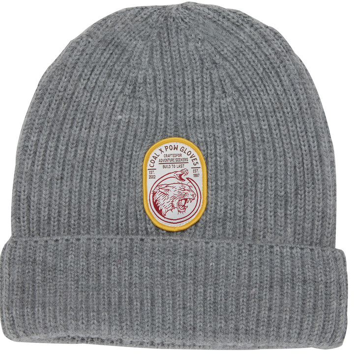 Coal x POW The Highline Beanie Heather Grey