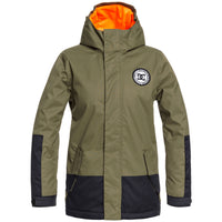 DC Blockade Jacket - Boys' Olive Night::Olive Night
