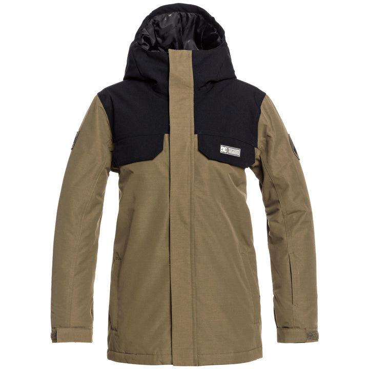 DC Haven Jacket - Boys' Olive Night