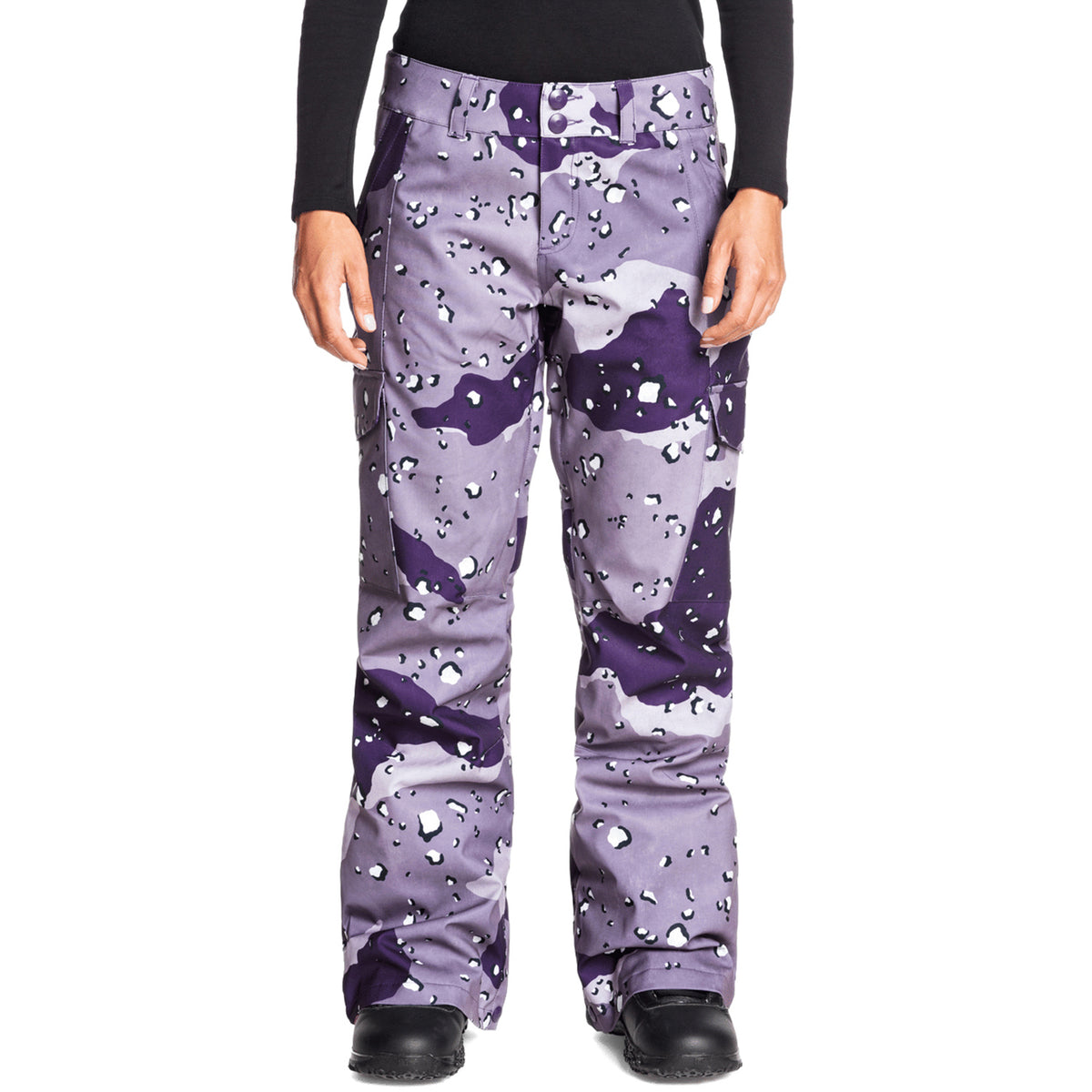DC Nonchalant Pants - Women's Chocolate Chip Grapescale Camo