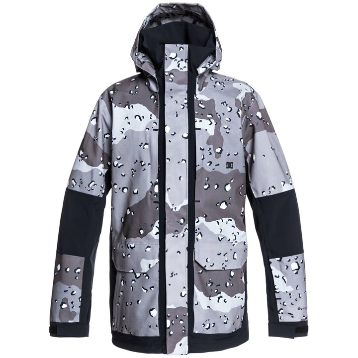 DC Command Jacket Chocolate Chip Greyscale Camo