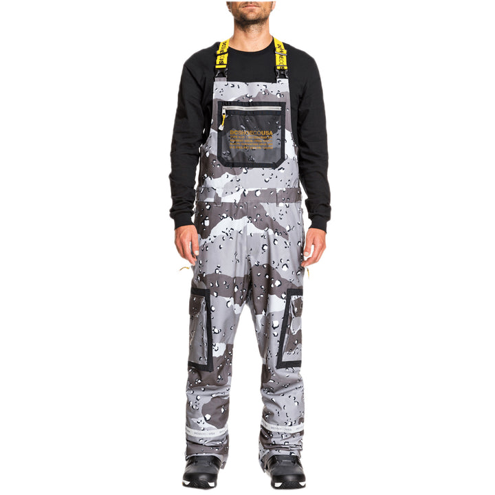 DC Revival Bibs Chocolate Chip Greyscale Camo