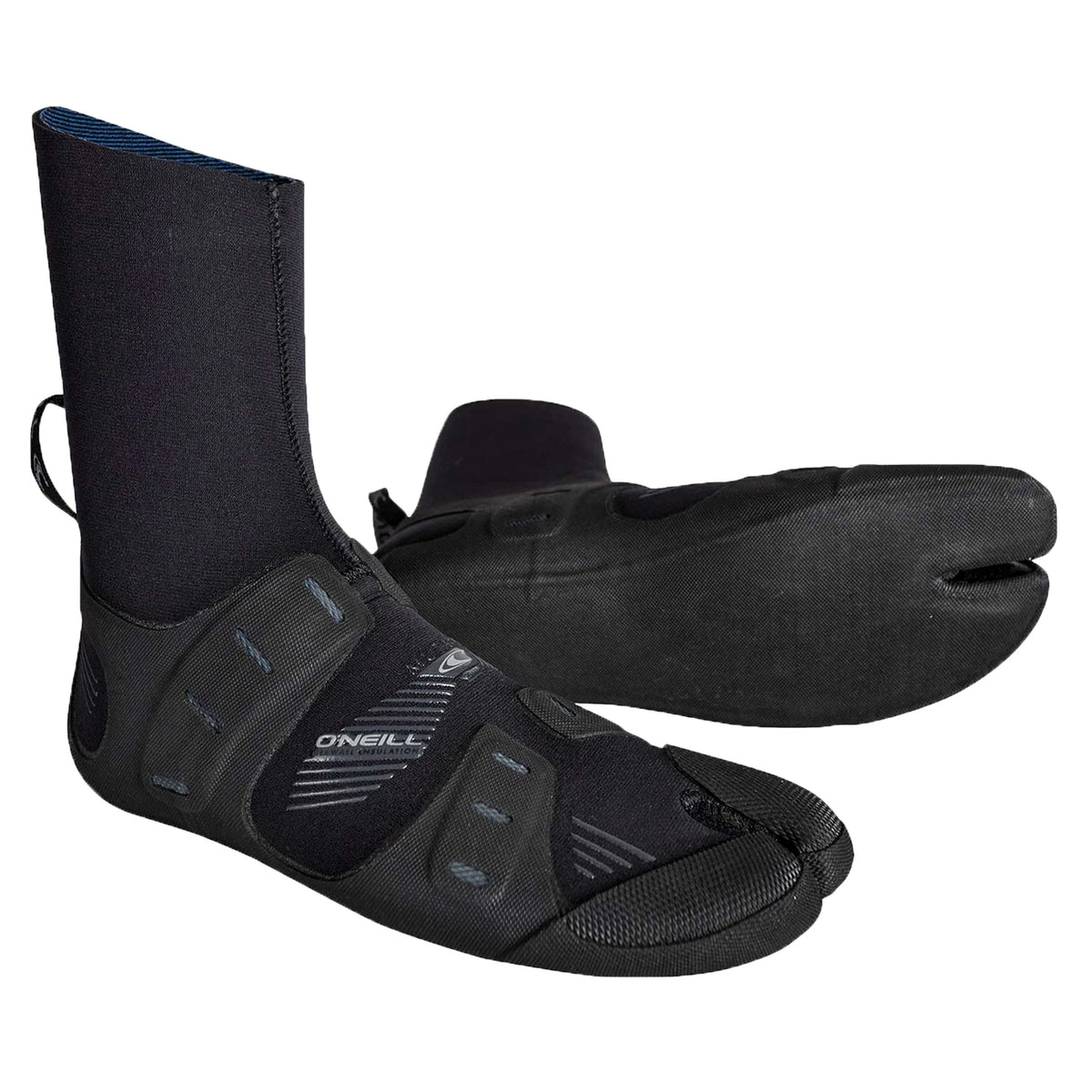 O'Neill 3mm Mutant Split Toe Wetsuit Boots Black/Graphite