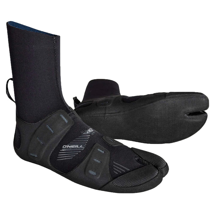 O'Neill 3mm Mutant Split Toe Wetsuit Boots Black/Graphite