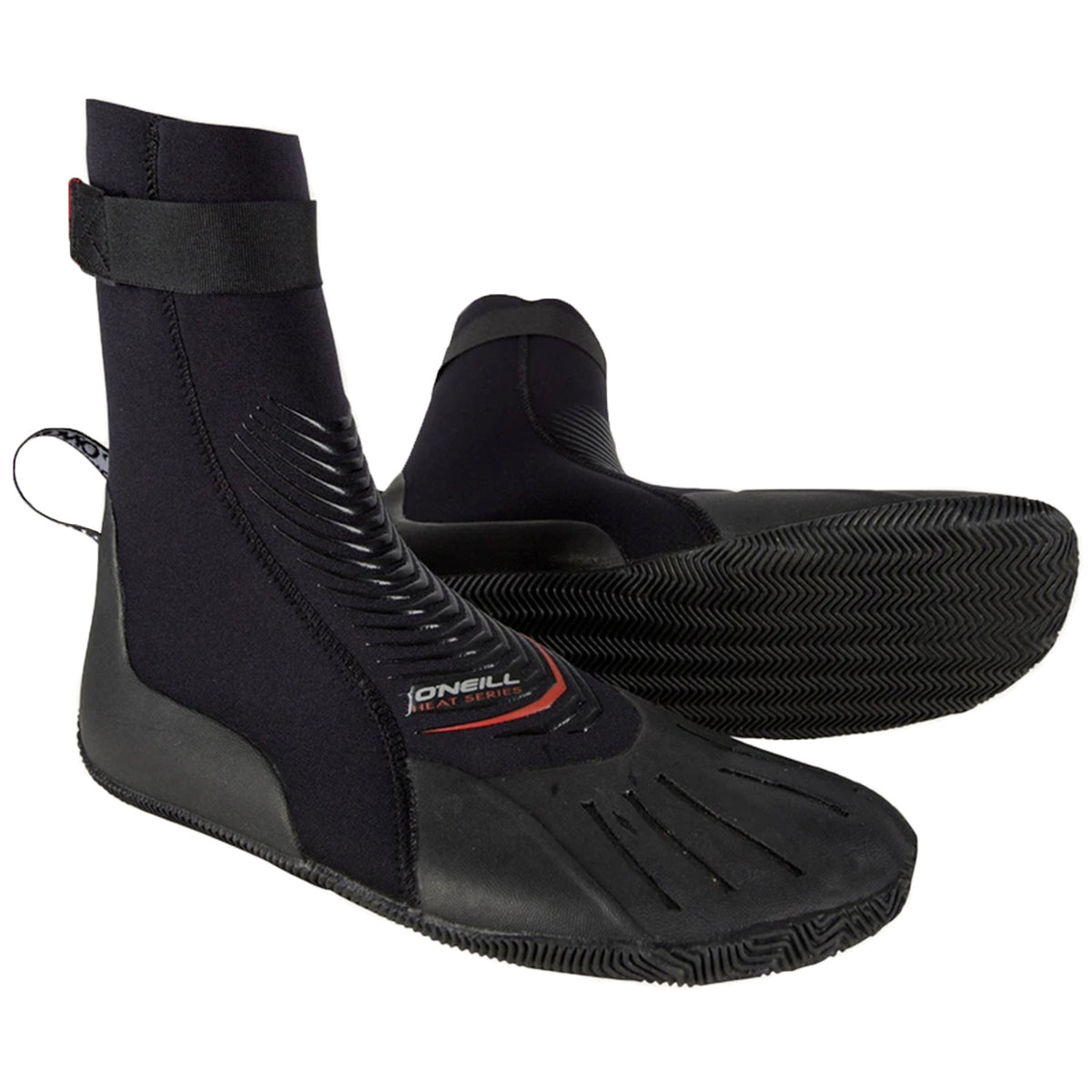 O'Neill 3mm Heat Round Toe Wetsuit Boots Black