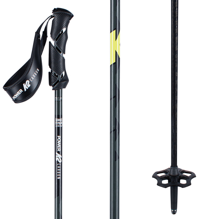 K2 Power Carbon Ski Poles 2022 Yellow