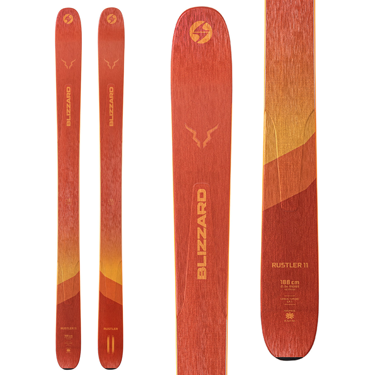 Blizzard Rustler 11 Skis 2022