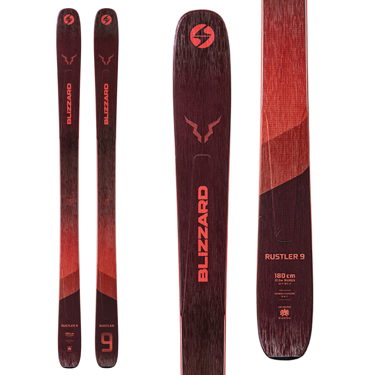Blizzard Rustler 9 Skis 2022
