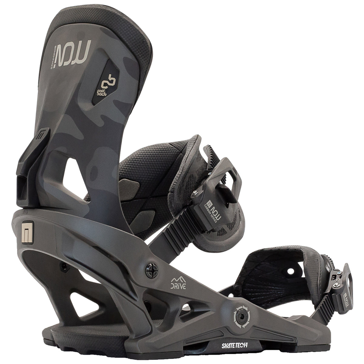 Now Drive Snowboard Bindings 2021 Charcoal