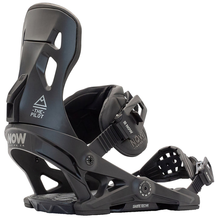 Now Pilot Snowboard Bindings 2021 Black
