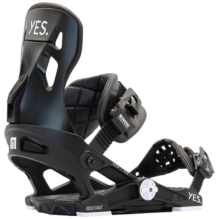Now x Yes. Snowboard Bindings 2021 Black
