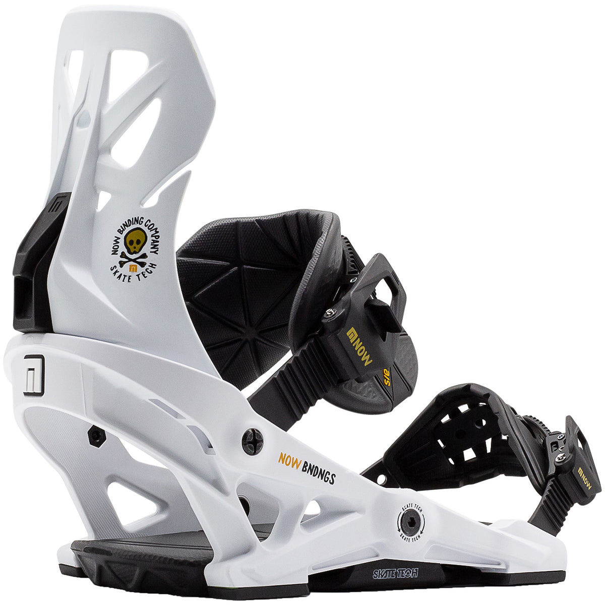 Now Brigade Snowboard Bindings 2021 White