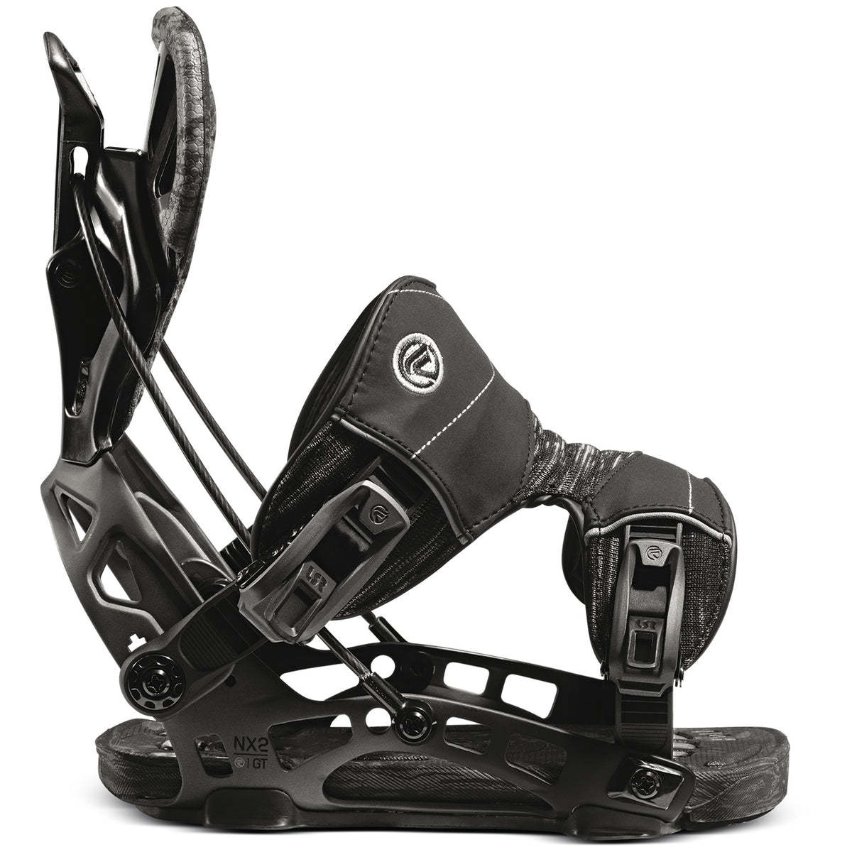 Flow NX2-GT Fusion Snowboard Bindings 2021 Black