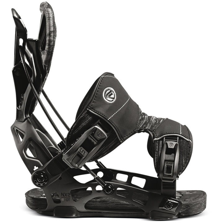 Flow NX2-GT Fusion Snowboard Bindings 2021 Black