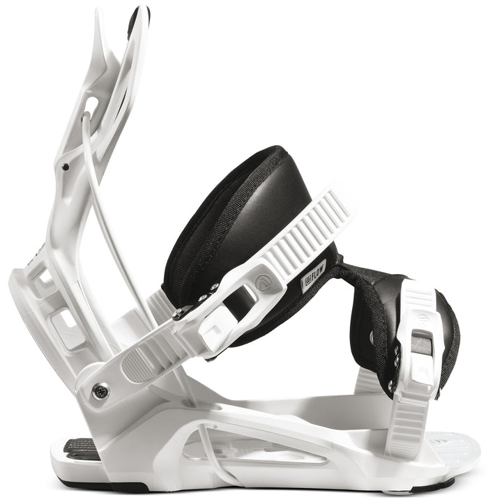 Flow Nexus Fusion Snowboard Bindings White
