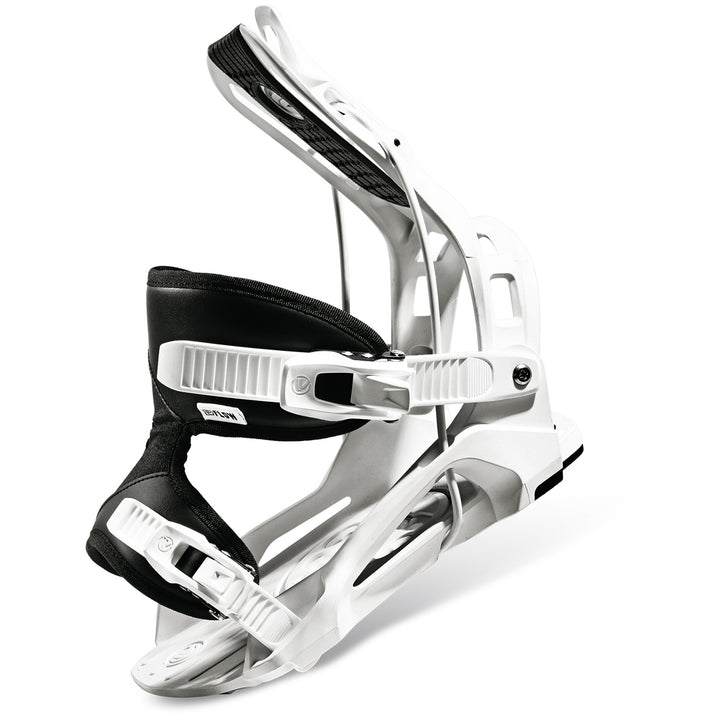 Flow Nexus Fusion Snowboard Bindings White