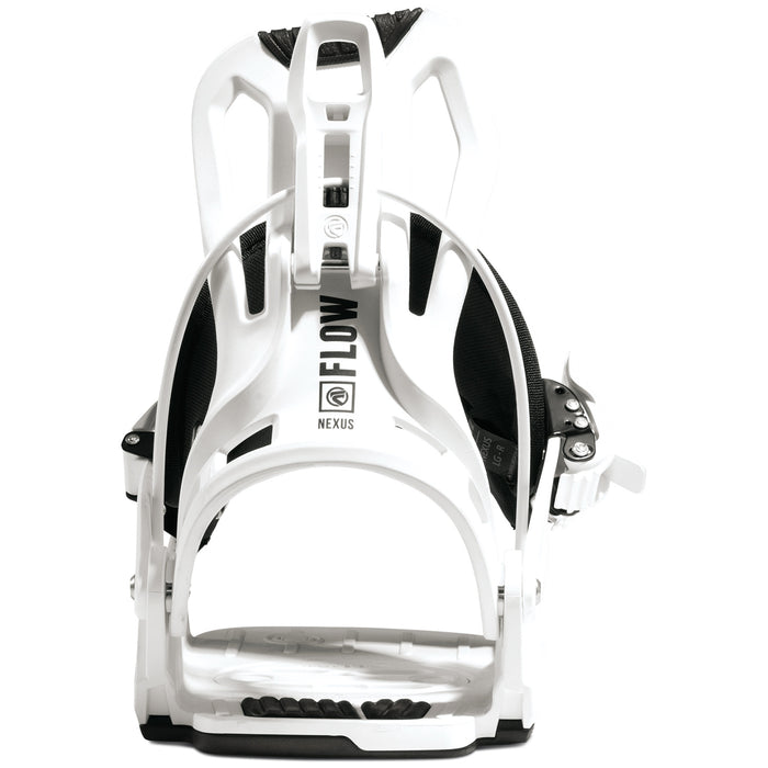 Flow Nexus Fusion Snowboard Bindings White