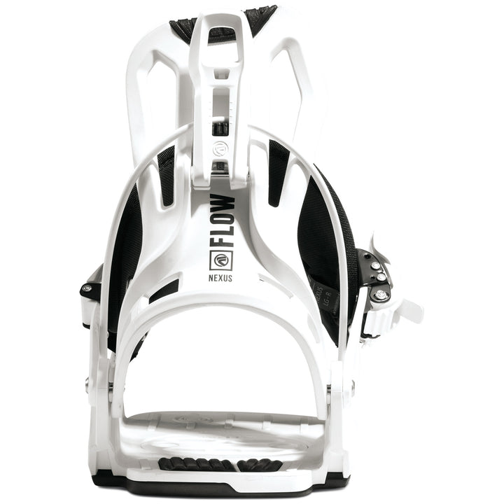 Flow Nexus Fusion Snowboard Bindings White