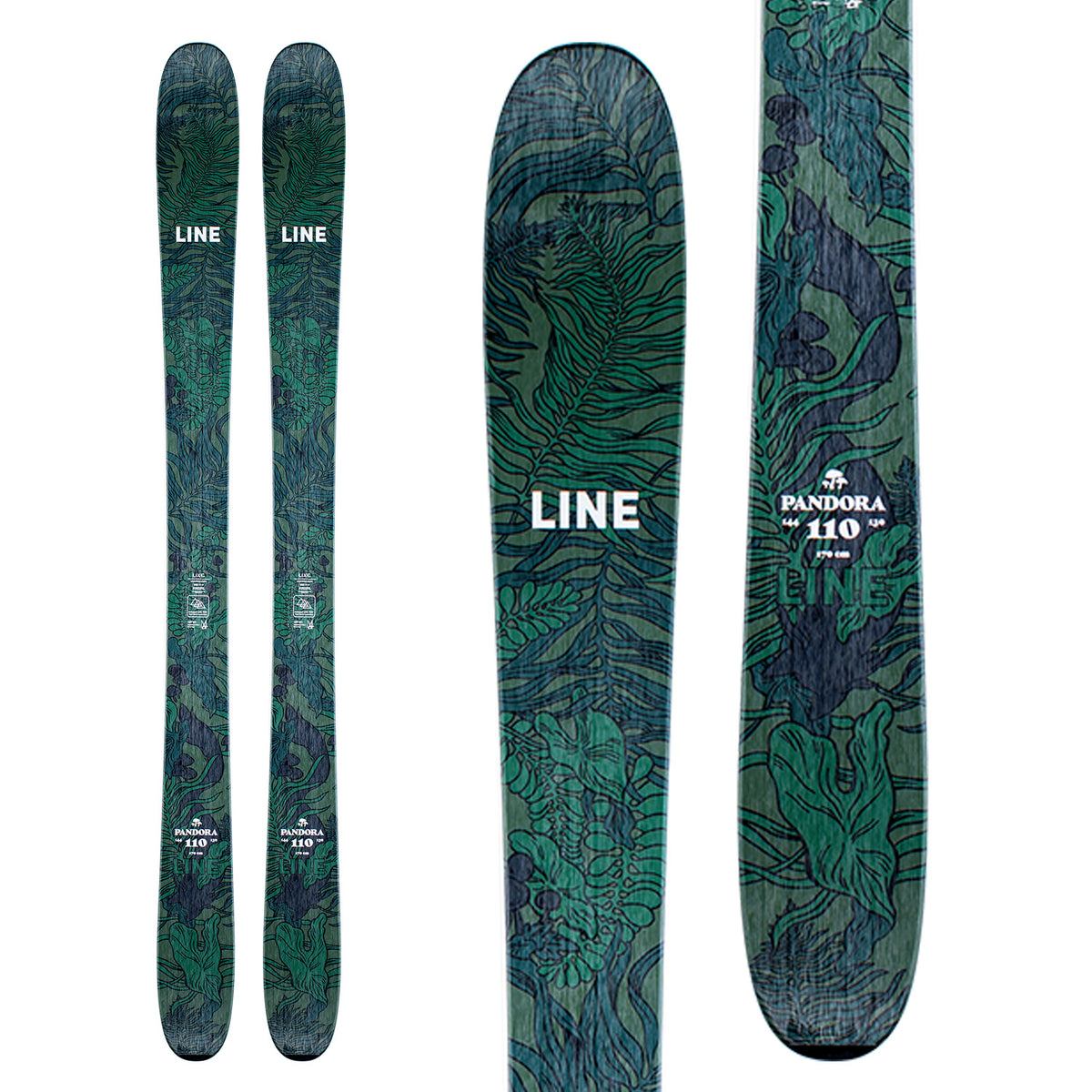 Line Skis Pandora 110 Skis - Women's 2021