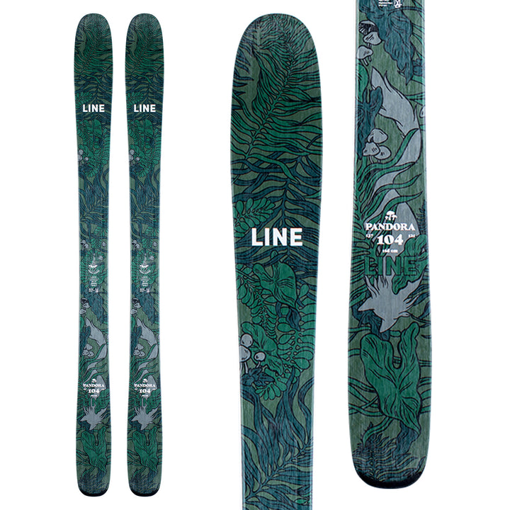 Line Skis Pandora 104 Skis - Women's 2021