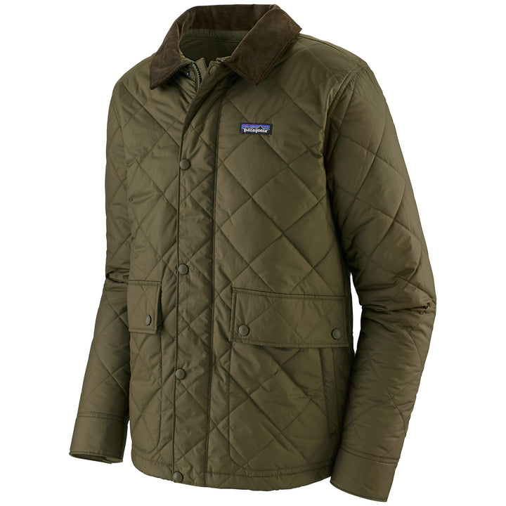 Patagonia Diamond Quilted Jacket - Men's Basin Green