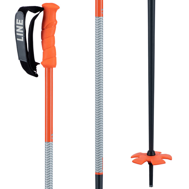 Line Skis Grip Stick Ski Poles 2021