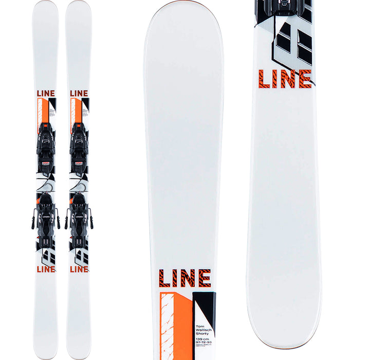 Line Skis Tom Wallisch Shorty Skis + FTD 4.5 Bindings - Toddler Boys' 2021