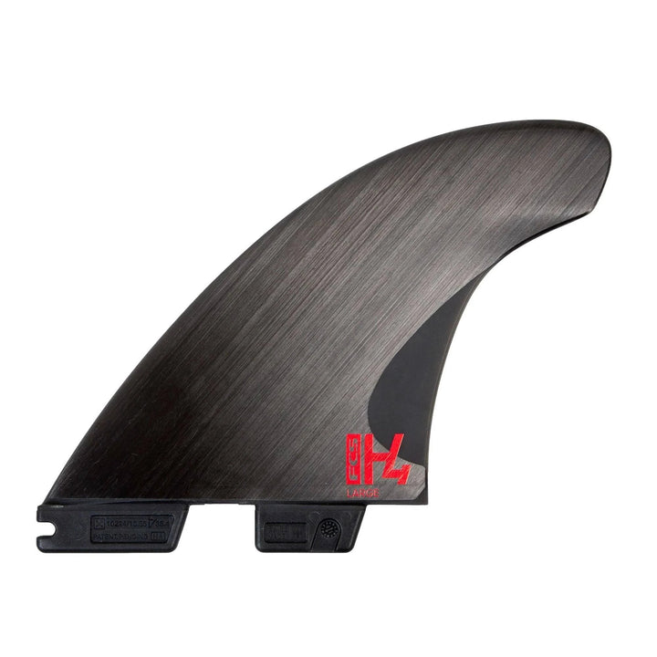 FCS II H4 Large Tri Fin Set Smoke