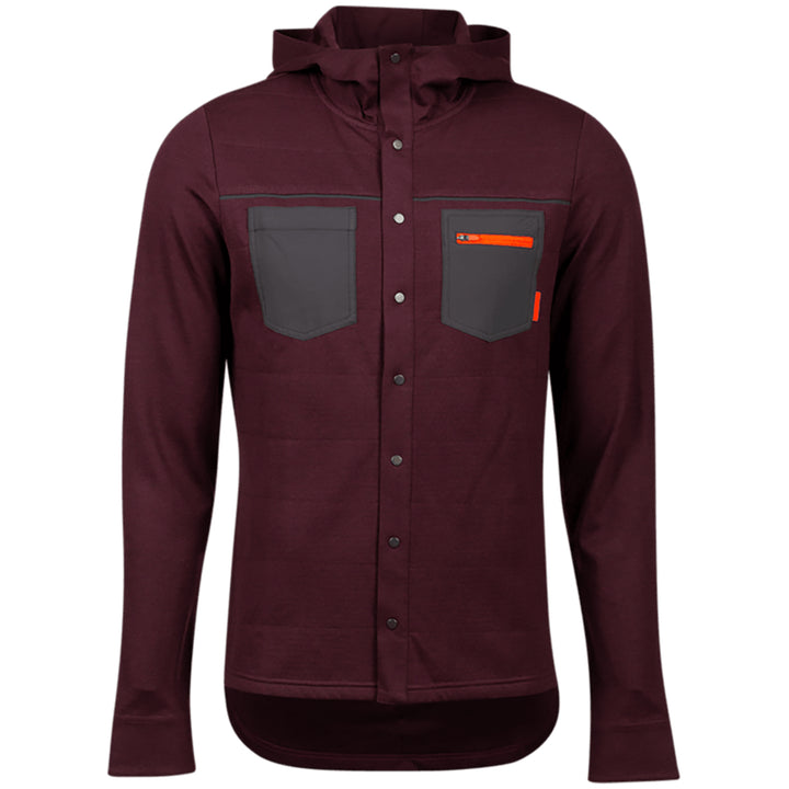 Pearl Izumi Summit Insulated Shirt Garnet Heather