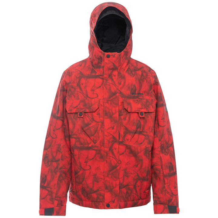 Bonfire Pitch Insulated Jacket - Boys' Red Haze