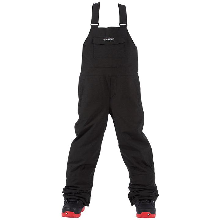Bonfire Reflect Bibs - Boys' Black