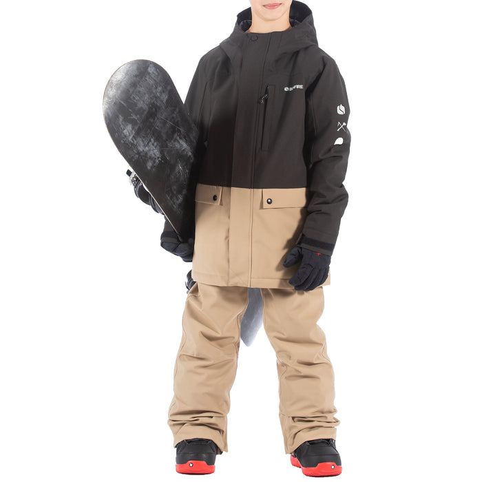Bonfire Vector Insulated Jacket - Boys' Black