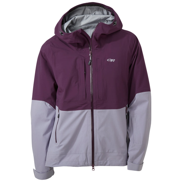 Outdoor Research Carbide Jacket - Women's Blackberry/Moonstone