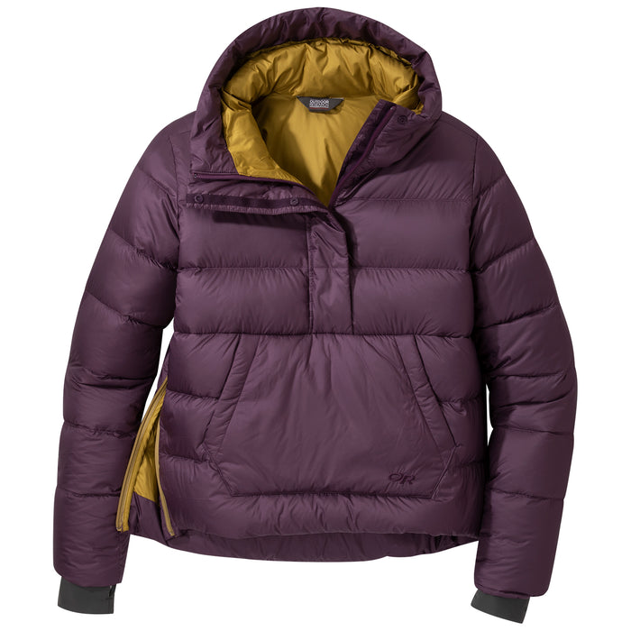 Outdoor Research Transcendent Down Pullover - Women's Blackberry