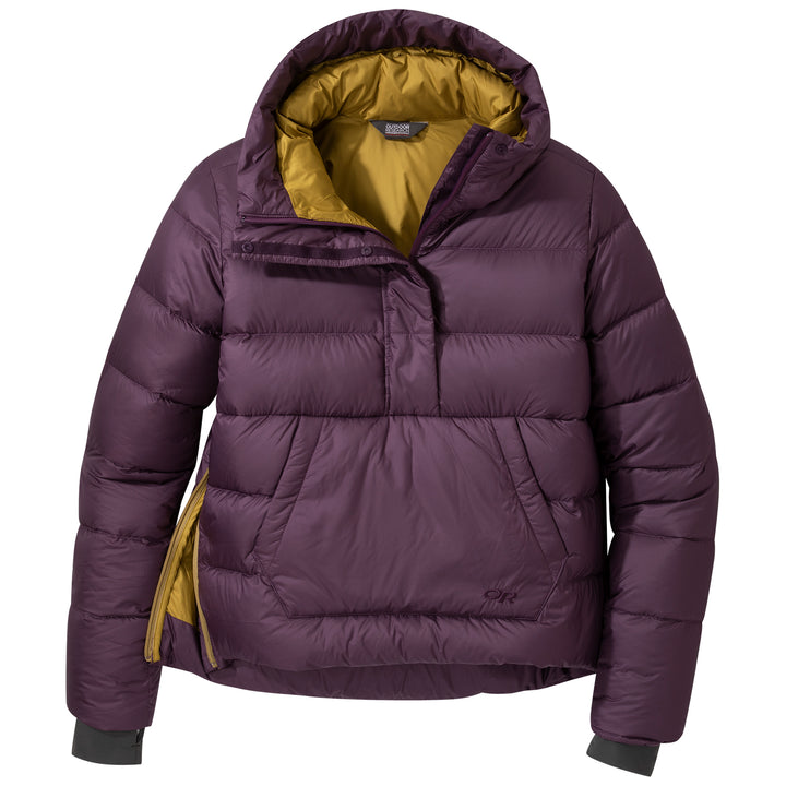 Outdoor Research Transcendent Down Pullover - Women's Blackberry