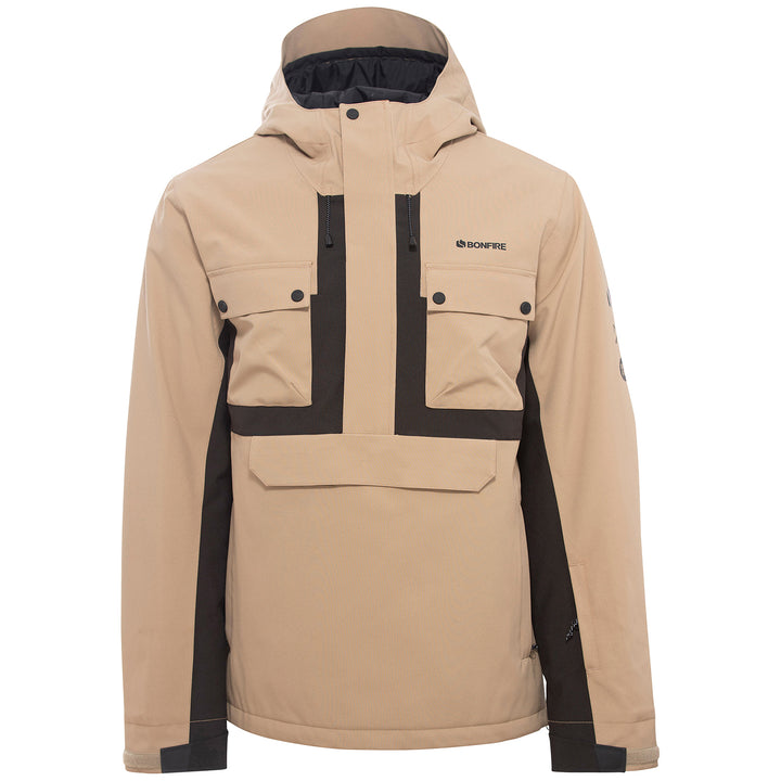 Bonfire Ridge Insulated Pullover Jacket - Men's Desert
