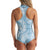 Billabong Salty Dayz Sleeveless Springsuit - Women's Blue Palms