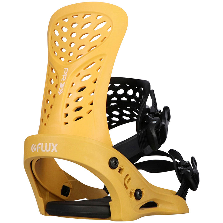 Flux PR Snowboard Bindings 2024 Yellow
