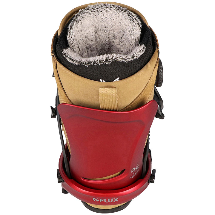 Flux DS Snowboard Bindings 2021 Metallic Red