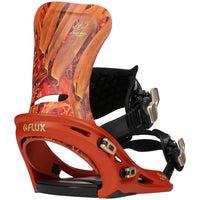 Flux GS Snowboard Bindings - Women's 2021 Botanical Orange::Botanical Orange