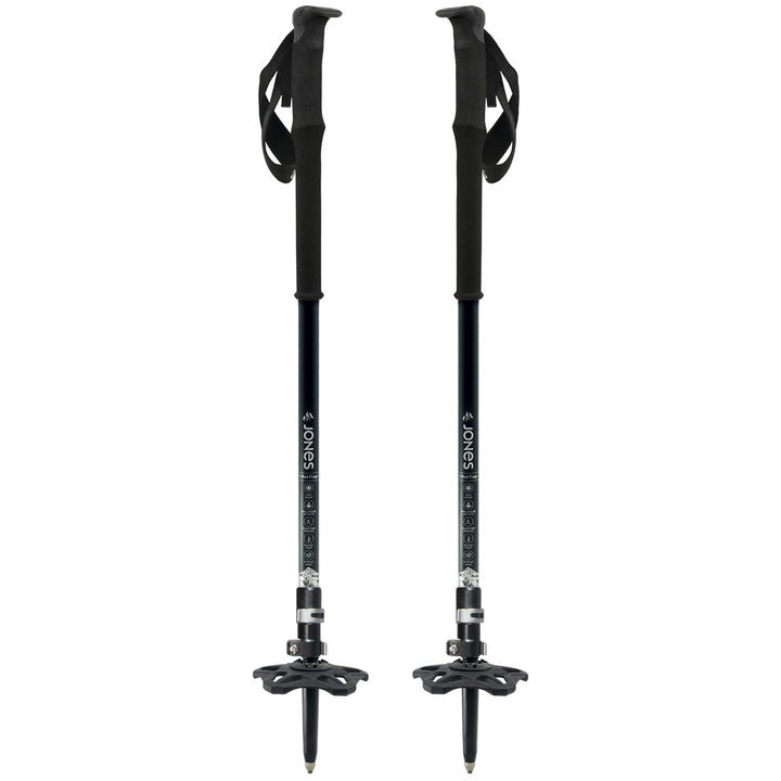 Jones Talon Pro Splitboard Poles Black