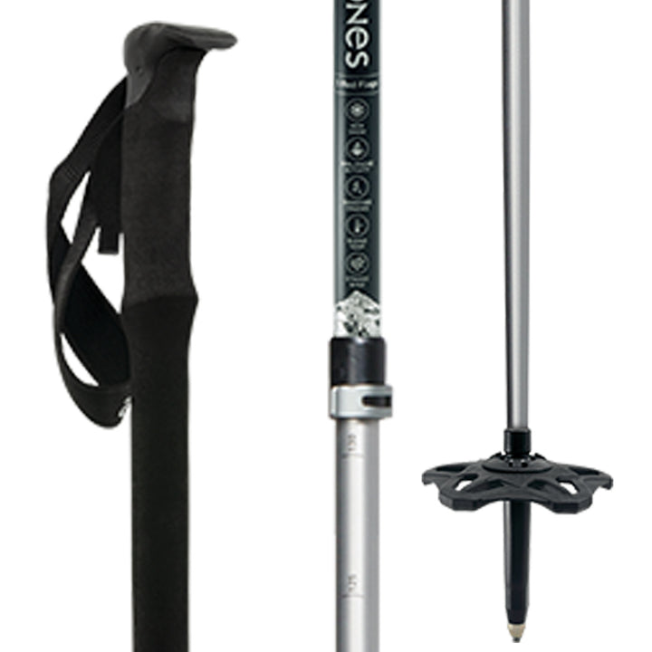 Jones Talon Splitboard Poles Black