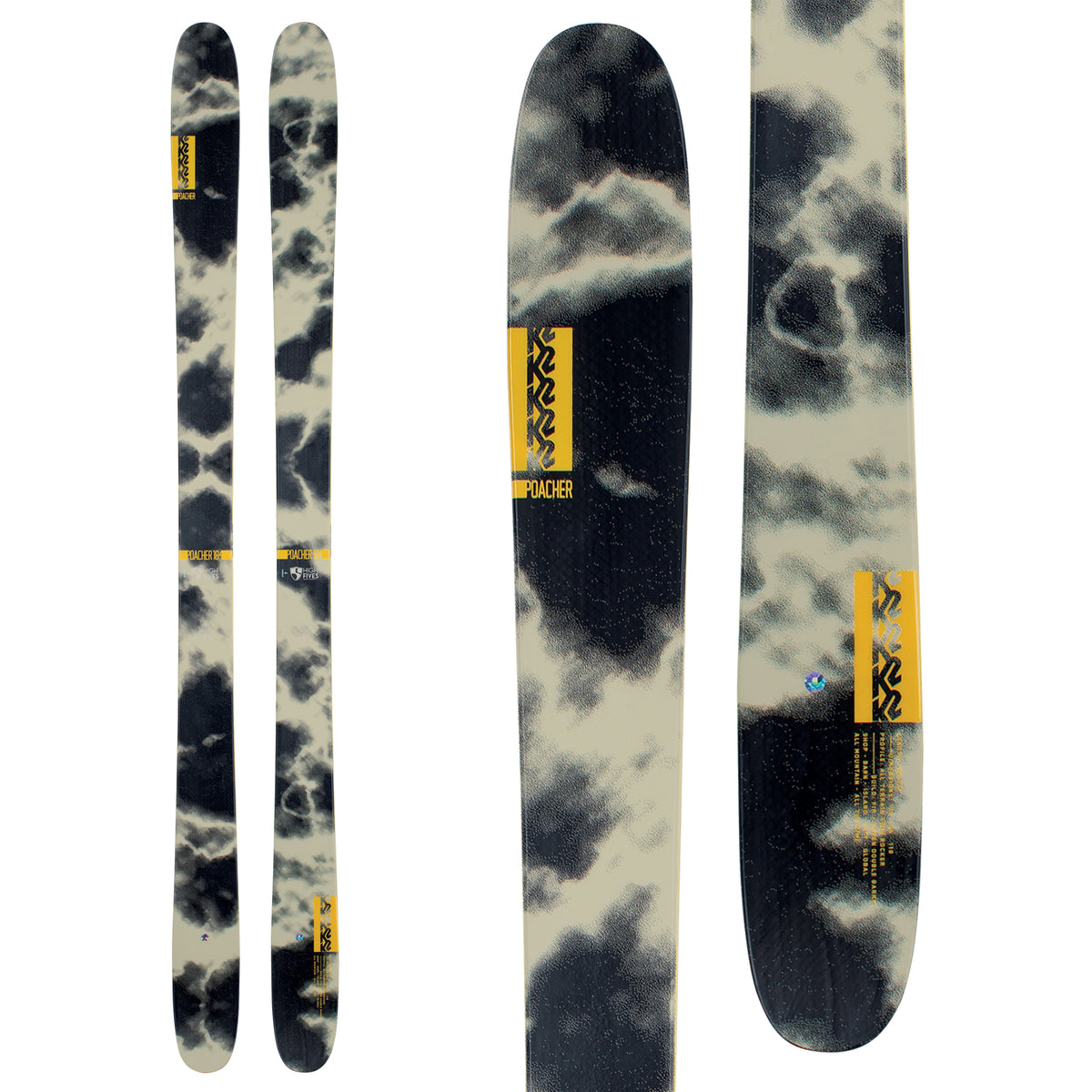 K2 Poacher Skis 2021