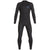 XCEL 3/2 Axis Flatlock Back Zip Wetsuit Black/Sil-Roy Logos