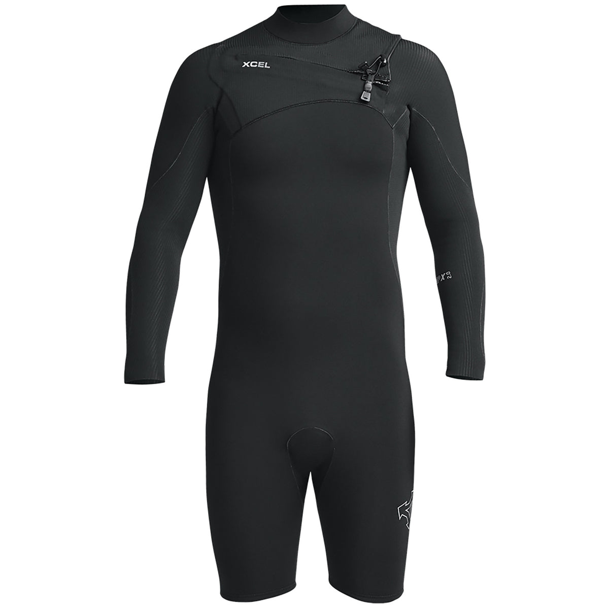 XCEL Comp X 2mm Long Sleeve Springsuit Black