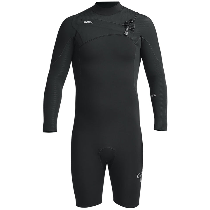 XCEL Comp X 2mm Long Sleeve Springsuit Black