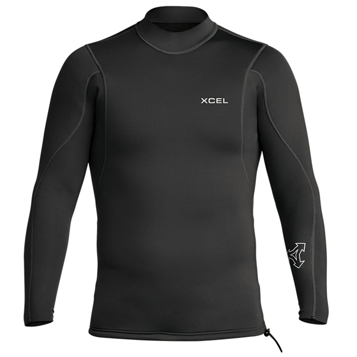 XCEL 2/1mm Axis Long Sleeve Wetsuit Jacket Black