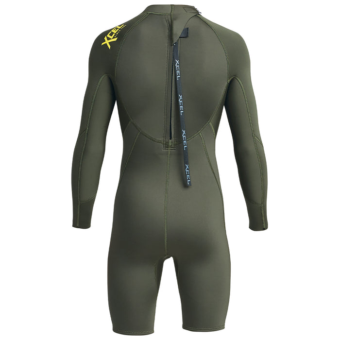 XCEL 2mm Axis Long Sleeve Spring Suit - Kids' Dark Forest