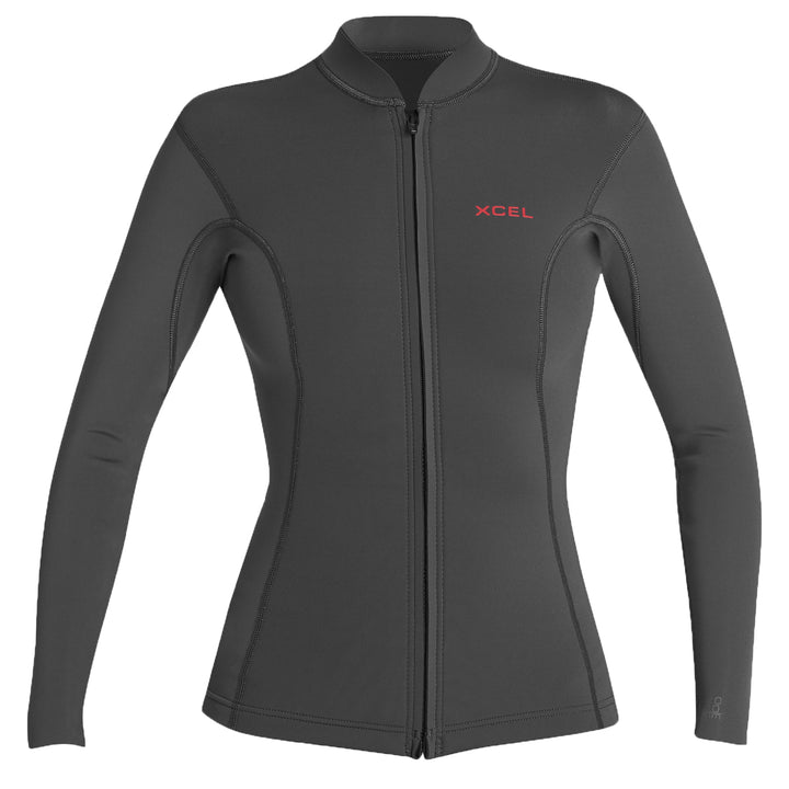XCEL Axis 2/1mm Long Sleeve Front Zip Wetsuit Jacket - Women's