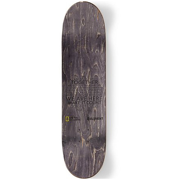 Element Nat Geo Peacock 8.0 Skateboard Deck